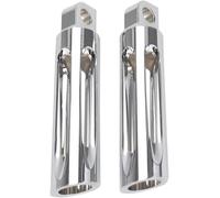 Motorcycle pedal Rests Pedals for sportster For Iron For 883 for touring for road For King For Dyna Replace the foot nail(Silver)