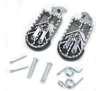 Motorcycle Pedal Stainless Steel Motorcycle Footpegs Foot Pegs Rest For Pit Dirt Motor Bike Pitster Pro XR50 For Thumpstar Motocross