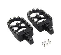 Motorcycle pedals Fit For Harley Dyna Fat Bob FLSTF FXDF FLSTFB S CNC Wide Footpegs 360° Roating Foot Pegs Rider Footpegs(Black)