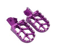 Motorcycle pedals Fit For Surron Sur-Ron Light Bee X/S For Segway X260 X160 CNC Foot Pegs Rests Pedals Footpegs Bracket(Purple)