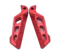Motorcycle pedals Fit For Yamaha Nmax Xmax Tmax R1 R3 MTO3 NVX155 Aerox Series Scooter Foot Rests(1 pair Red)