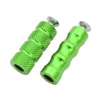 Motorcycle Pedals Footrest CNC M6 Racing Gear Shift Lever Peg Brake Pedal Shifter Foot Pegs Motorbike Footrests Footpeg Universal Motorcycle(Green)