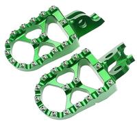 Motorcycle Pedals For 450R For 450X For CRF125R For CRF150R For CRF250R For CRF250X Motorcycle Foot Pegs Rests Pedals(Green)