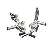 Motorcycle Pedals For Suzuki GSXR600 GSXR 600 2000 2001 2002 2003 2004 2005 Adjustable Rider Rear Sets Rearset Footrest Foot Rest Pegs Foot Rest Guard Plate(1)
