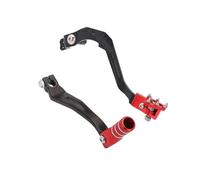 Motorcycle Pedals Motorcycles Rear Foot Pegs Rests Brake Shift Shifter Lever Pedal For CRF250L CRF250M 2013-2020 CRF250RALLY 2017-2020 CNC Foot Rest Guard Plate(Set)