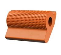 Motorcycle Pegs Universal Shift Gear Lever Pedal Rubber Cover Anti-skid Foot Peg Toe Gel Accessories(Orange)