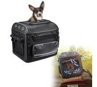 Motorcycle Pet Bag Dog Carrier With Passenger Seat Luggage Rack For Suzuki