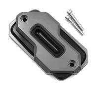 Motorcycle Petrol Tank Cap For CB650R CBR650R 2019-2024 CB650F CBR650F 2014-2018 Motorcycle Front Brake Fluid Reservoir Cover Cap Decorative Guard(Gray)