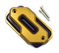 Motorcycle Petrol Tank Cap Motorcycle CNC Front Brake Fluid Reservoir Cover Cap Decorative Guard For CB650R NEO SPORTS CAFE CB650 R 2019 2020 2021(Gold)
