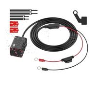 Motorcycle Phone Charger - Waterproof USB Fast Charger with Anti Vibration Technology | Multi-Speed Adjustable Power Output for Smartphones | Handlebar Mounted Charging Kit for Long Distance Travel &