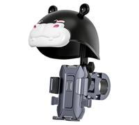 Motorcycle Phone Holder - 360 Degree Rotating Mount, Rainproof Handlebar Bracket, Secure Mobile Phone Holder for Bikes Motorbikes Mountain Roads Cycling Riding, Bike Accessory, 9.3x5.1x4.1 Inch