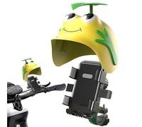 Motorcycle Phone Holder | Anti-Vibration Waterproof Helmet | Small Phone Holder for Helmet and Bike - for Electric Scooter, Road Bike, Mountain Bike, Cycling, Driving, Outdoor