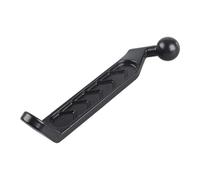 Motorcycle Phone Holder Extender Adapter Rearview Mirror Mount Stand Fixing Rod Extension Arm 17mm Ball Head Bike Rack