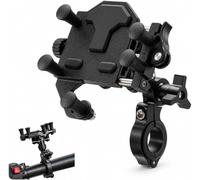Motorcycle Phone Holder for Shadow 750 2015-2024 | Motorcycle Phone Holder; Layered vibration damping, Screen held for route viewing; Portrait or landscape angle
