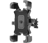 Motorcycle Phone Holder for Yamaha YZR-M1, Motorcycle Handlebar Mirror Phone Holder Adjustable Clamp Mount Anti Vibration Mobile Clamp,A Handlebars