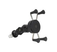 Motorcycle Phone Holder Fork Stem Mount Navigation Bracket With USB Charger For YZF-R1 R1M/S R6 R6S 2006-2009(Without USB Charger)