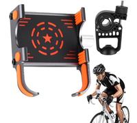Motorcycle Phone Holder, Handlebar Phone Holder - Moting Mobile Phone to Motorcycle, Secure High Speed Lock, Adjustable Smartphone Crib, 360 Rotation for Scooter