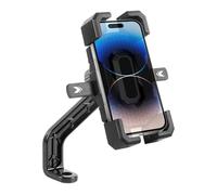 Motorcycle Phone Holder, Phone Holder for Cycling Phone Holder Handlebar Cell Phone Holder 360 Degree Rotation Navigation Music Listening Phone Holder for the S