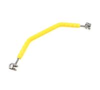 Motorcycle Phone Holder Stabilizer Bar Handlebar Riser Electric Motorbike Mobile Bracket Extension Pole Mirror Handrail Motorcycle Handlebars(Yellow)