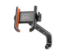 Motorcycle Phone Holder, Stable Screen Display, 9.5x7cm, Handlebar Cellphone Clamp, Scooter Phone Clip, Quick Release Mechanism, For Commuting Touring Racing Navigation Music Birthday