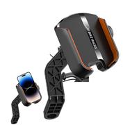 Motorcycle Phone Holder - Versatile Handlebar Clamp, Ideal for Handsfree Handlebars | For Motorcyclists and Electric Scooters, Improve Your Riding Experience