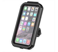 Motorcycle Phone Holder Waterproof Case Mount Double Socket Arm Handlebar Mirror