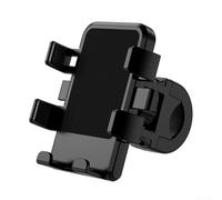 Motorcycle Phone Holder with Secure One Second Lock, Shock Absorption Technology, and Full 360 Degree Rotation (Handle)