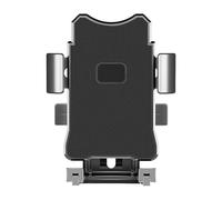 Motorcycle Phone Mount - 360° Rotatable Navigation Mount | Handlebar Clamp for Mobile Phones | Shockproof Phone Holder for Bicycles, Electric Scooters and Riders on the Go
