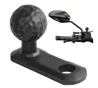 Motorcycle Phone Mount Adapter - Metal Ball Base Angle Connector, Shock Absorbing Alloy Joint System, Bike Phone Holder Extension Part, Adjustable Rotating Mounting Accessory Improves Device Security