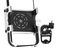 Motorcycle Phone Mount | Handlebar Cellphone Holder,Adjustable Smartphone Cradle High-Speed Secure Lock Cycling Accessories for Electric Scooter Biking Riding