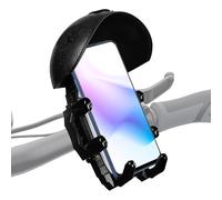 Motorcycle Phone Mount, Handlebar Phones Bracket, Cycle Navigation Stand, Rotating Motorcycles Holder, Material Abs, Letting Riders Adjust Their Device for Optimal Viewing Angles