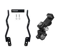 Motorcycle Phone Mount Navigation Plate Bracket For BMW F900XR F 900 XR 2020-2022 Windshield Phone Holder Replacement Handlebar Extension Stand(Black 22mm3)