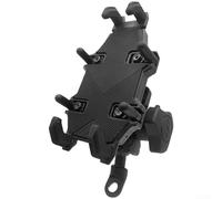 Motorcycle Phone Mount with Vibration Dampening System, Octopus Quick-Release Design, 360° Adjustable Ball Head, Anti-Theft Lock, Fits 5.4-(A)