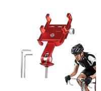 Motorcycle Phone Mounts,Adjustable Angle | Mountain Bike Accessories - Aluminum Alloy Construction Shock Absorption Fully Adjustable Viewing Angle Universal Handlebar Mount All Riders