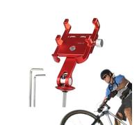 Motorcycle Phone Mounts | Shock Absorption - Motorcycle Phone Holder,Aluminum Alloy Construction Shock Absorption Fully Adjustable Viewing Angle Universal Handlebar Mount All Riders