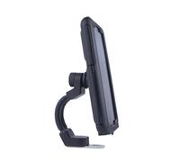 Motorcycle Phone Pouch 360 Degree Rotating Motorcycle Back Phone Holder Waterproof Bag Preserved Charging Port