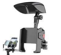 Motorcycle Phone - Three Hundred and Sixty Degree Rotatable - Anti-Vibration Waterproof Handlebar Phone Holder for Mountain Biking, Road Cycling, City Cycling, Bike