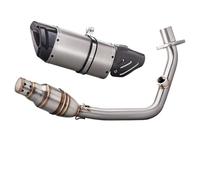 Motorcycle Pipe Exhaust Muffler Modified Middle Pipe Connection For 150 Sprint Spring，2021-2022-2023 Complete Exhaust Silencer Motorcycle,Accessories