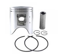 Motorcycle Piston And Ring Kit STD +25 +50 +75 +100 66mm 66.25mm 66.5mm 66.75mm 67mm Compatible With CRM250 246 MD24 CRM 250(RING (67MM))