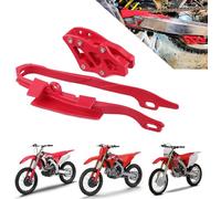 Motorcycle Plastic Chain Slider Guide Protector + Chain Guide Guard For CR125R CR250R CRF250R CRF450R CRF250X CRF450X Dirt Pit Bike Motocross Enduro