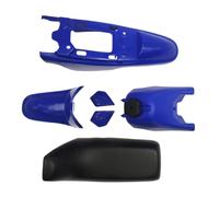Motorcycle Plastic Front And Rear Body Kit Compatible With PW50 PY50 Peewee 50(Blue)