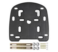 Motorcycle Plate - Rear Rack Mounting, Solid Boot Floor Fixing Plate, Metal Rack, Sturdy Load Bearing Design | Motorcycle Luggage Rack