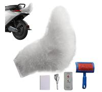Motorcycle Plush Tail - Remote Control Plush Ornament | Adjustable Swing Scooter Tail,for Women Female Rider Commuting Anime Costume Decoration