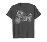 Motorcycle Portrait R 1250 RS T-Shirt, Men, Dark Heather Grey, 3X-Large