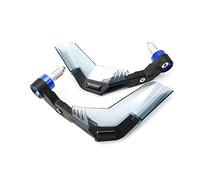 Motorcycle protection Motorcycle Lever Guards Protector Windshield Crash Falling Protector CNC Aluminum For K Z900 Z1000 Z400 Z750 ER6N ER6F(BLUE)