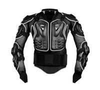 Motorcycle Protective Armor Motocross Body Jacket ATV Cycling Spine Protector Enduro Sports Armour Racing Clothing Protection Gear for Mountain MTB Dirt Bike Off-Road,Grey-S