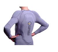 Motorcycle Protective Jacket Under Body Armour in Grey - Made in UK - FF11020-1