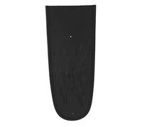 Motorcycle Protector Decor Cover, Rear Mudguard Trim Pad in Artificial Leather with Flame Pattern, Easy Install Guard for XL 883 1200 48 (Black)