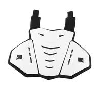 Motorcycle Protector Jacket, 62-120cm Waist Chest Armor Comfortable Lightweight Motorcycle Armor Body Guard Vest for Dirtbike Bike Back Protection (White)