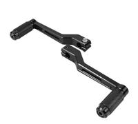 Motorcycle Pull Starter Fit For Harley Street Glide 2017-2024 Short Shift Levers Road King Road Glide Fat Boy 114 FLFBS Tri Glide Alloy Pull Starter Part(Black)